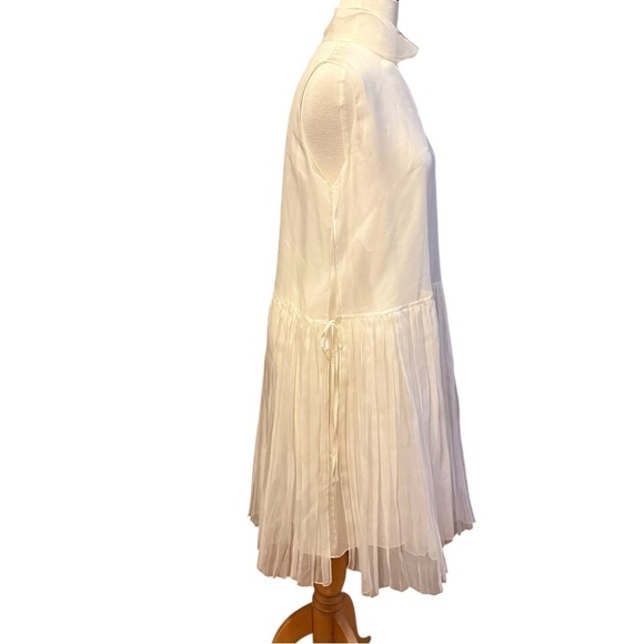 Morgane Le Fay New York Silk Slip Chiffon Dress Size Small - Picture 1 of 9